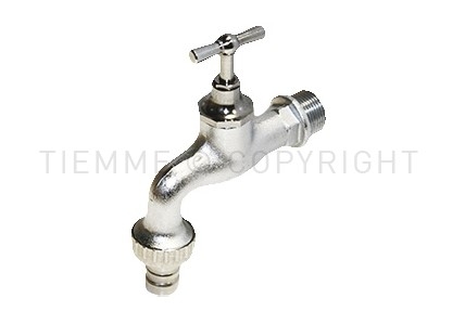 Gala ventilis ar šļūtenes pievienojumu, hromēts - pulēts