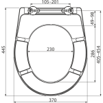 Poda vāks duroplast A602, universāls