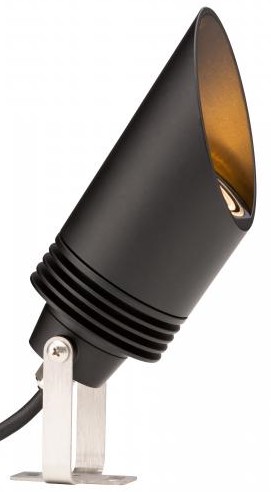 Gaismeklis NP, ZD, EU, 3 LED, Up-lights, melns
