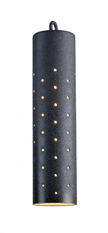 Gaismeklis VE, ZD, 3LED, EU, garš-perforēts, Down-lights, melns